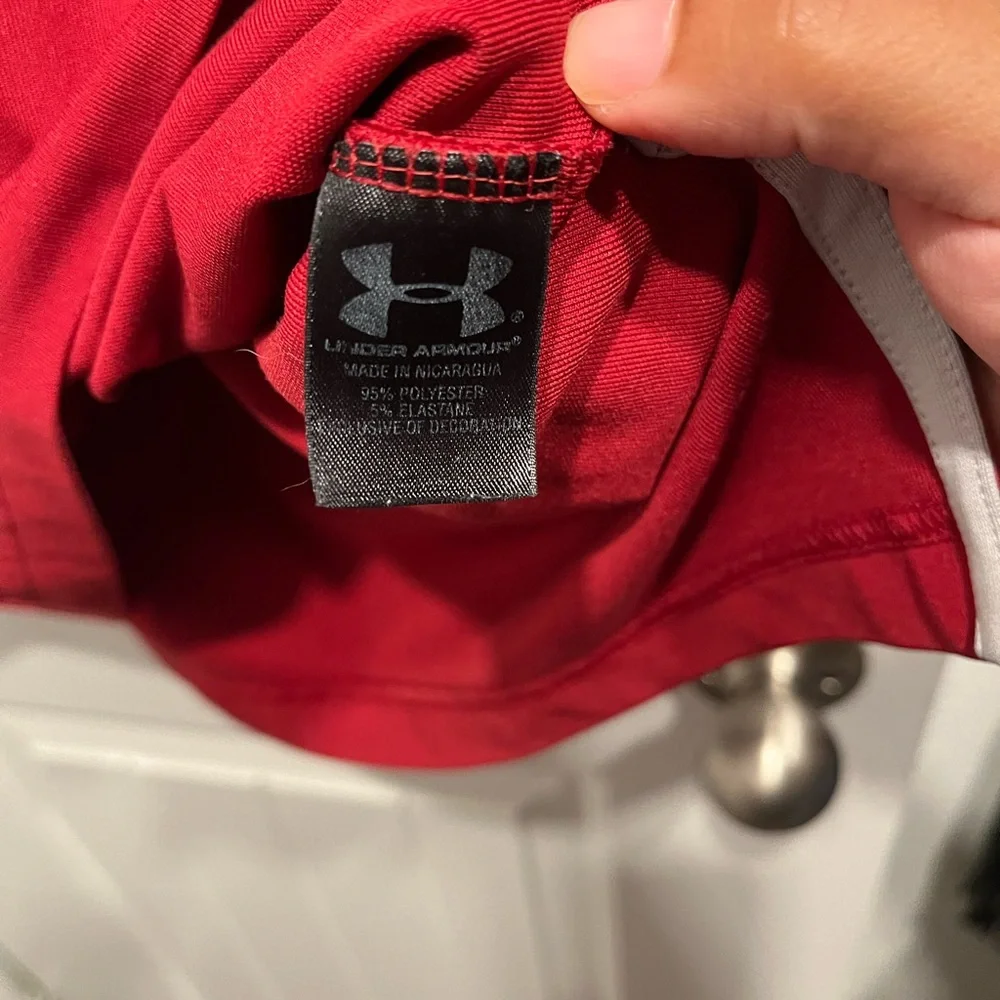 Under Armour Men’s Collared Short Sleeve Shirt Size Small Loose - Picture 5 of 6